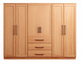 Armoire - Bois - 240 x 60 x 200 cm - Bois clair - Style classique
